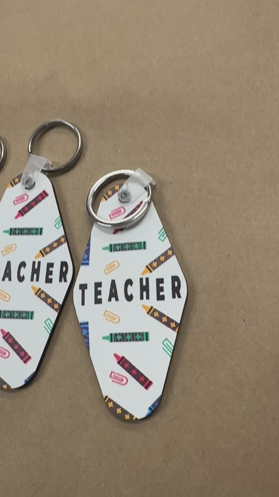 Motel style Keychain