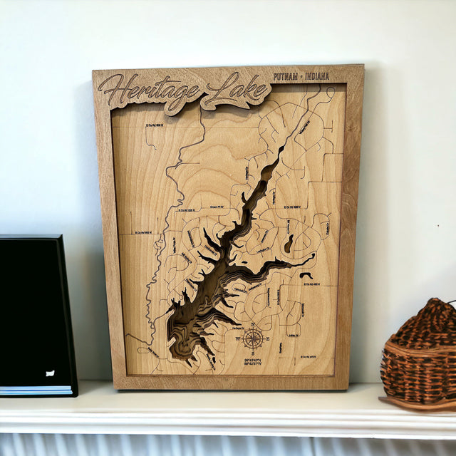 Lake Bathymetric Map