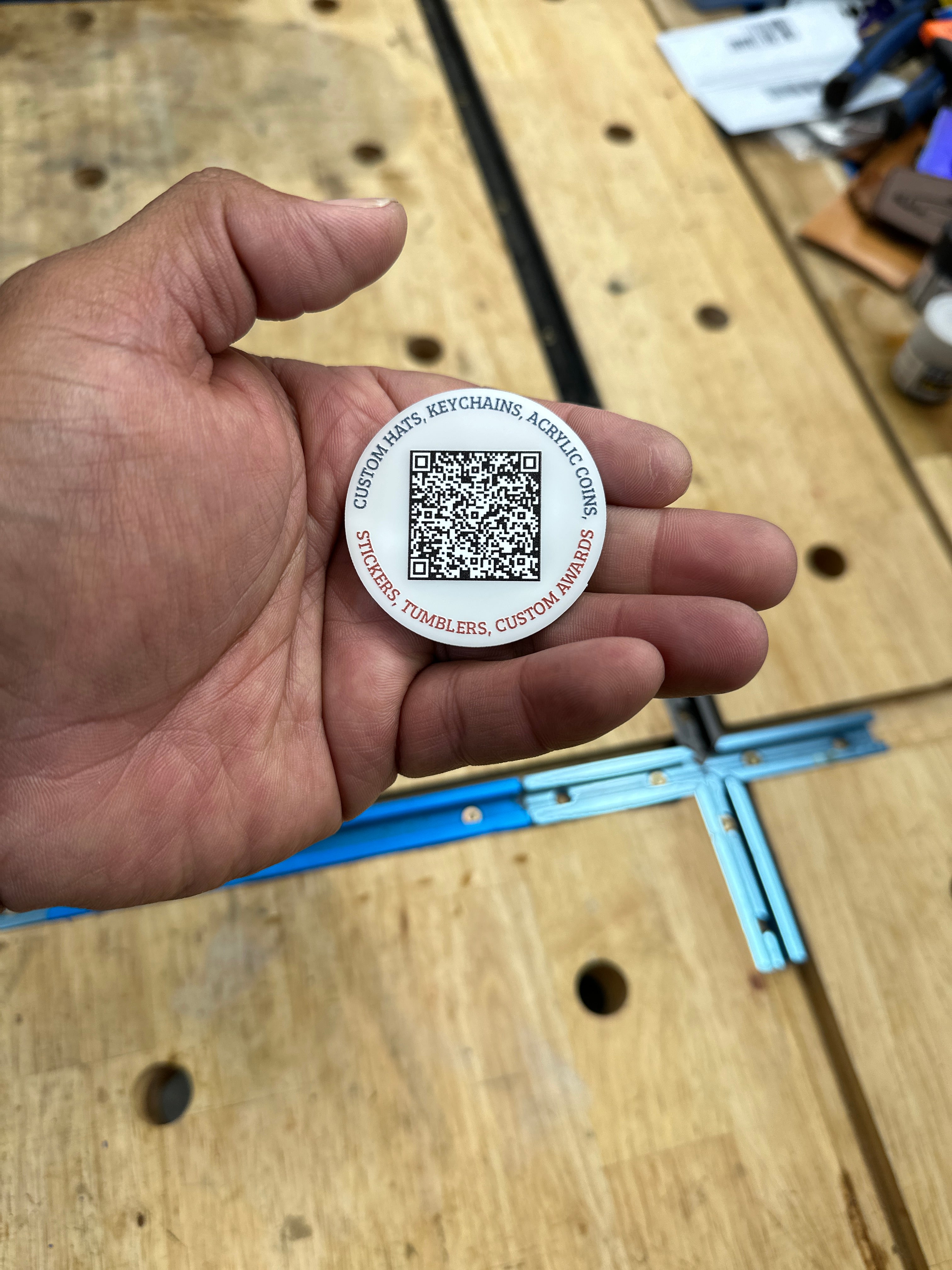 Acrylic Tokens – Affordable & Customizable Challenge Coin Alternative