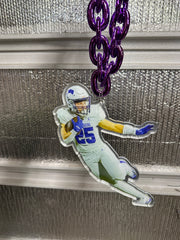 Oversized High School Mascot / Player Necklace