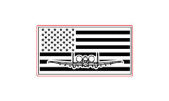 A-10 American Flag - Hat Patch