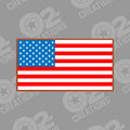 American Flag - Hat Patch