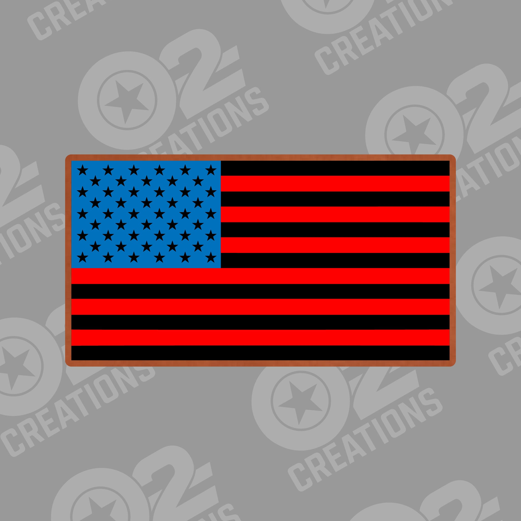 American Flag - Hat Patch