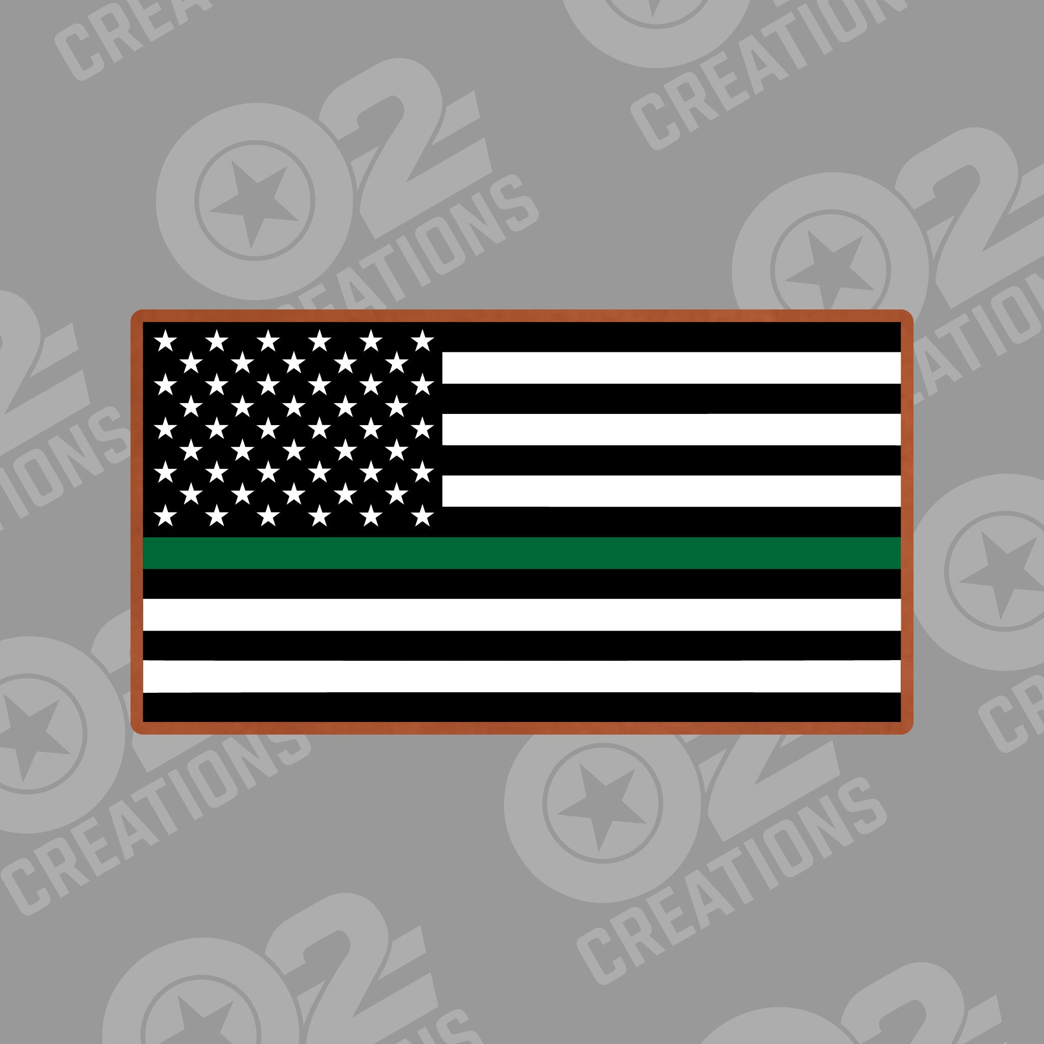 American Flag - Hat Patch