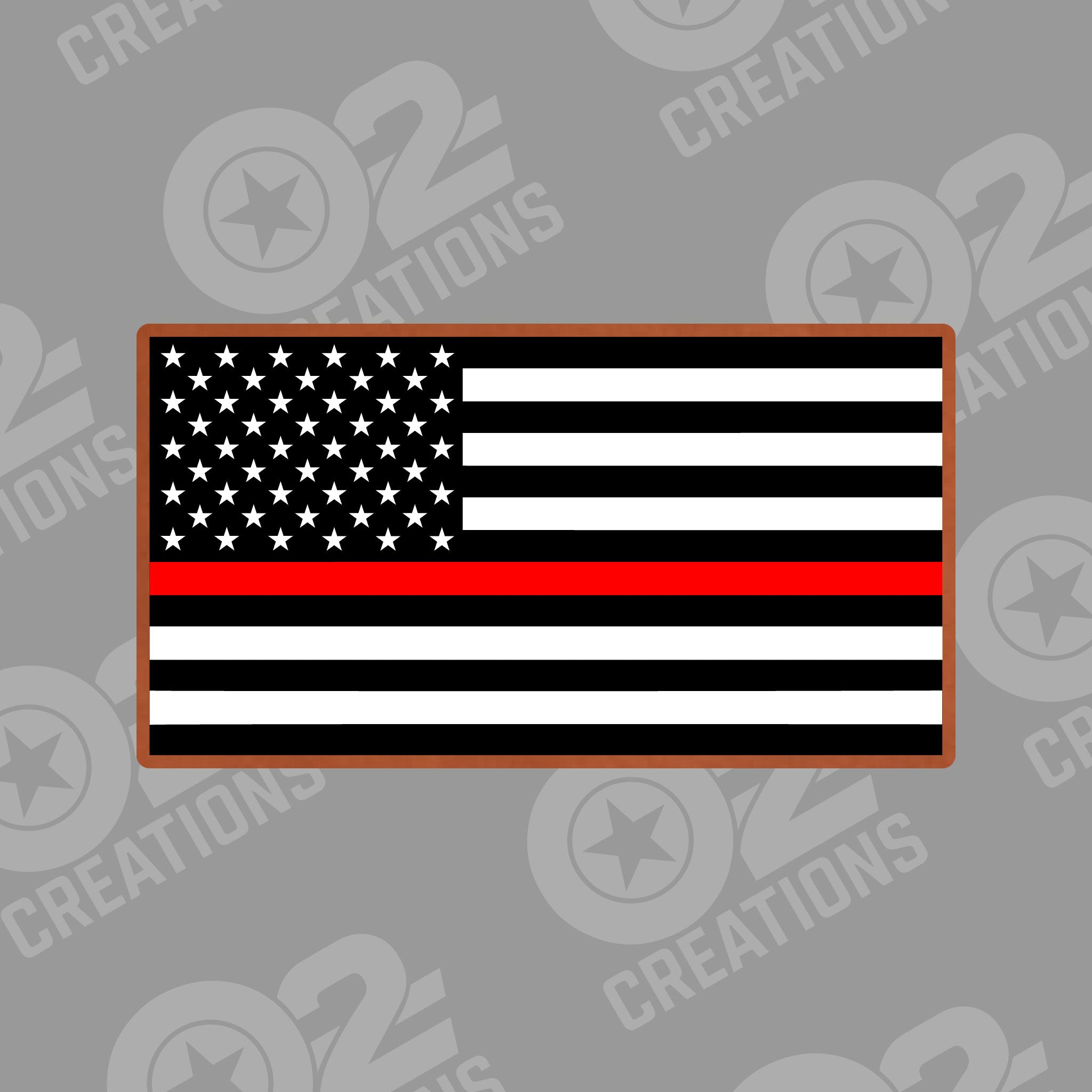 American Flag - Hat Patch