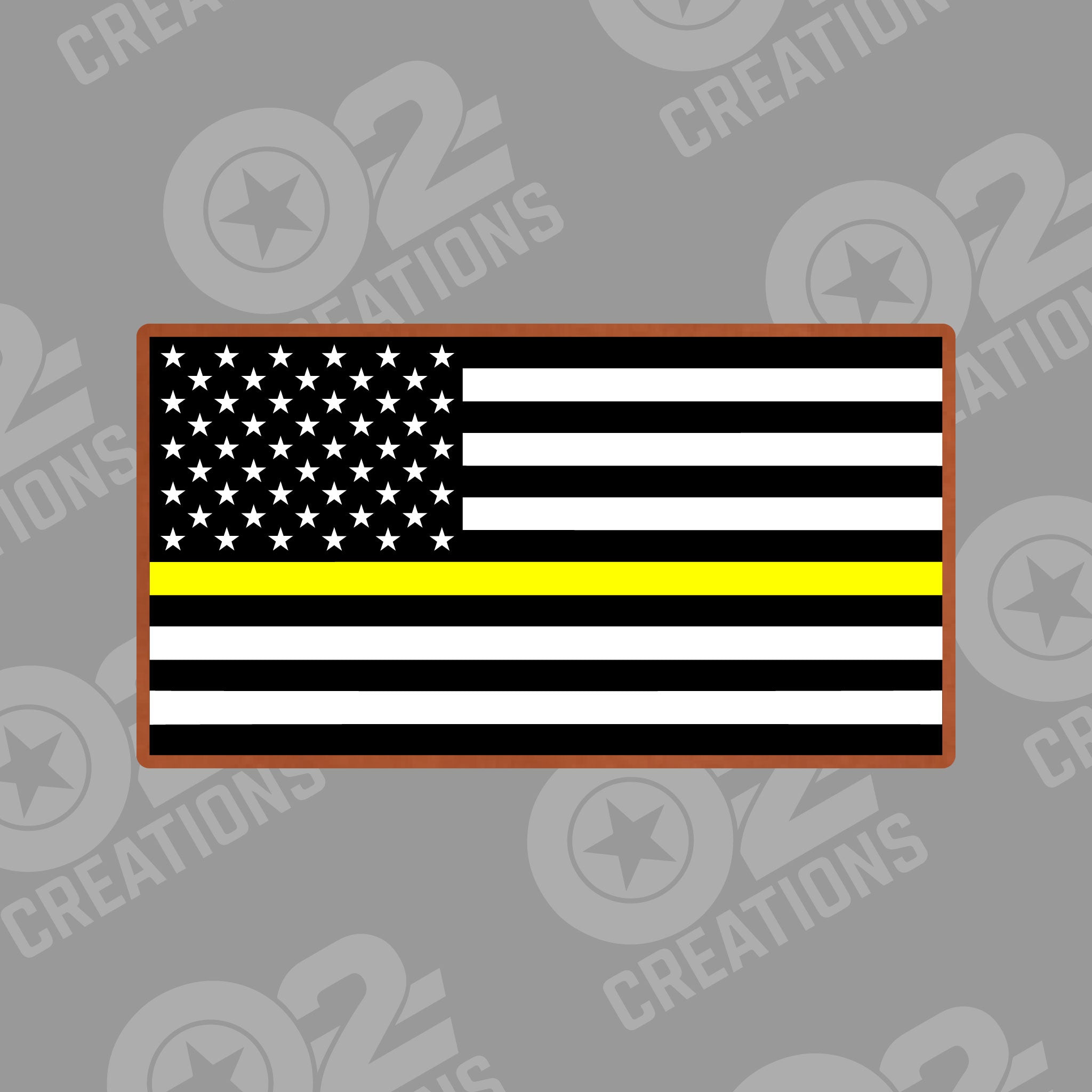 American Flag - Hat Patch