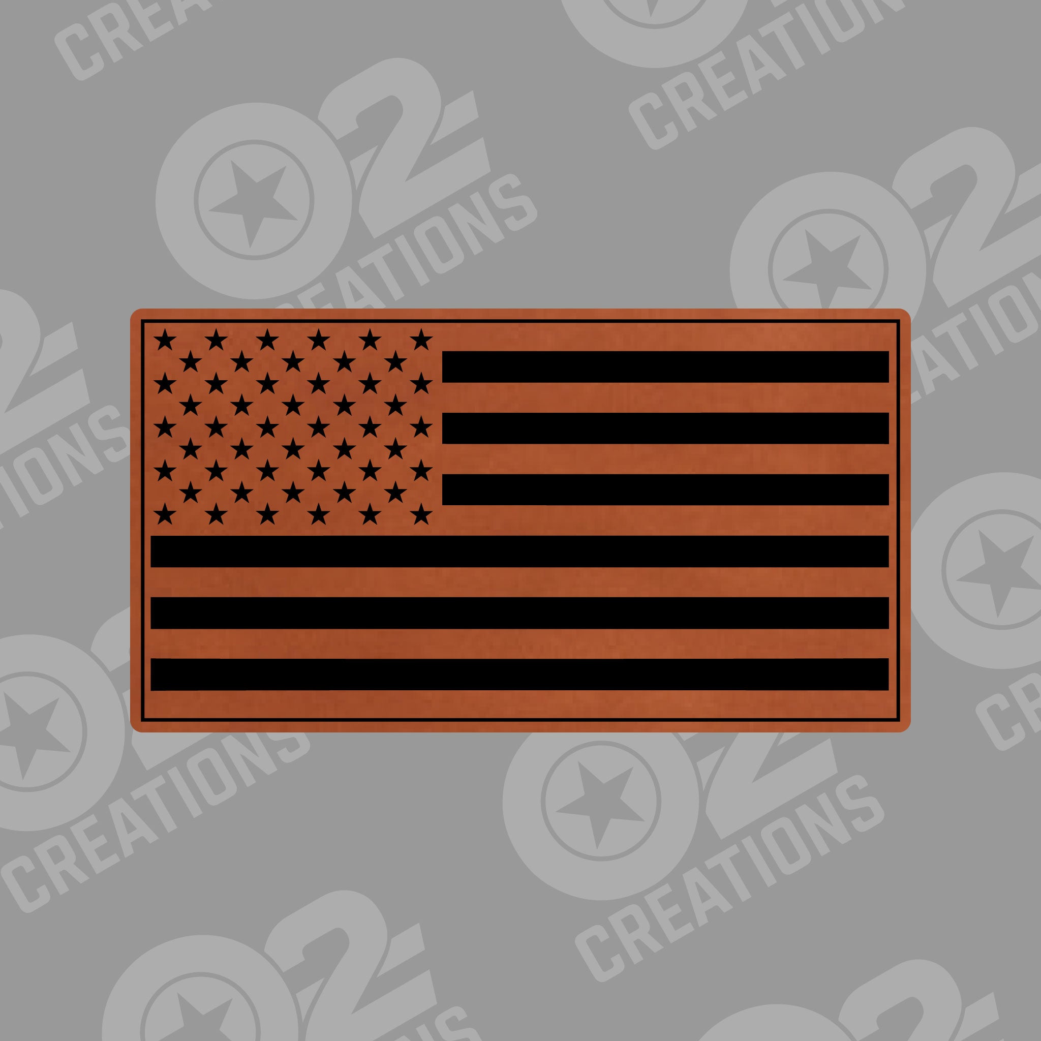 American Flag - Hat Patch