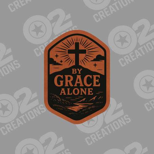 By Grace Alone - Hat Patch