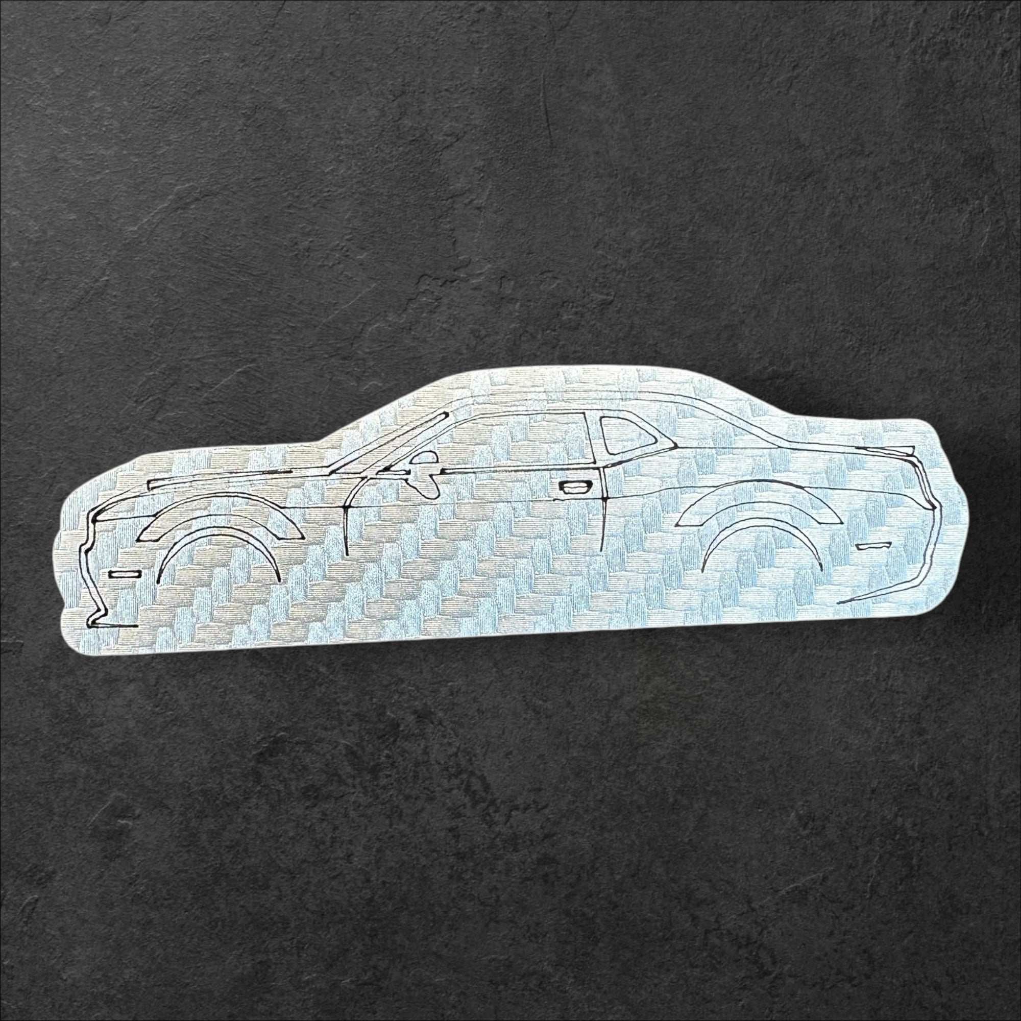 Automotive silhouette - Hat Patch