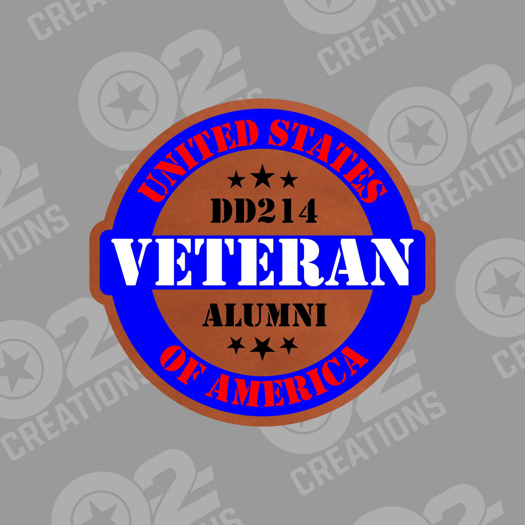 DD-214 Veteran - Hat Patch