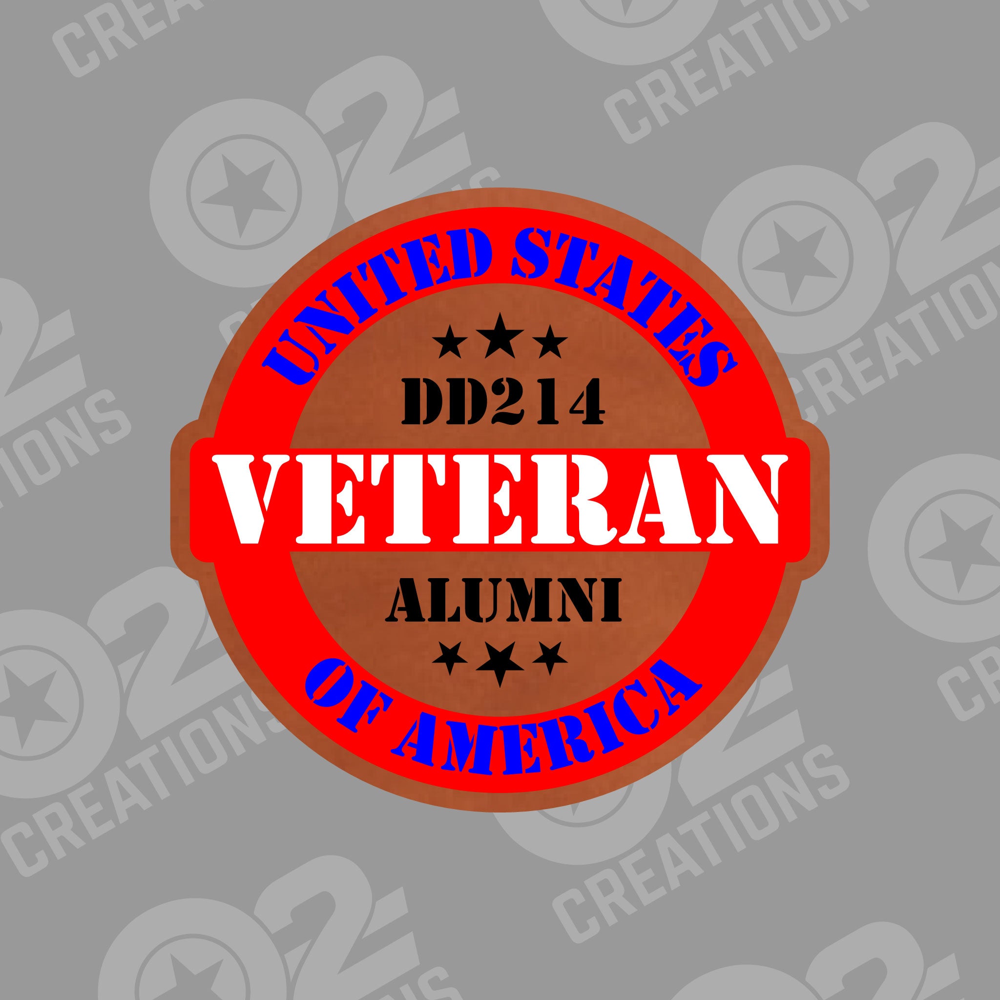 DD-214 Veteran - Hat Patch