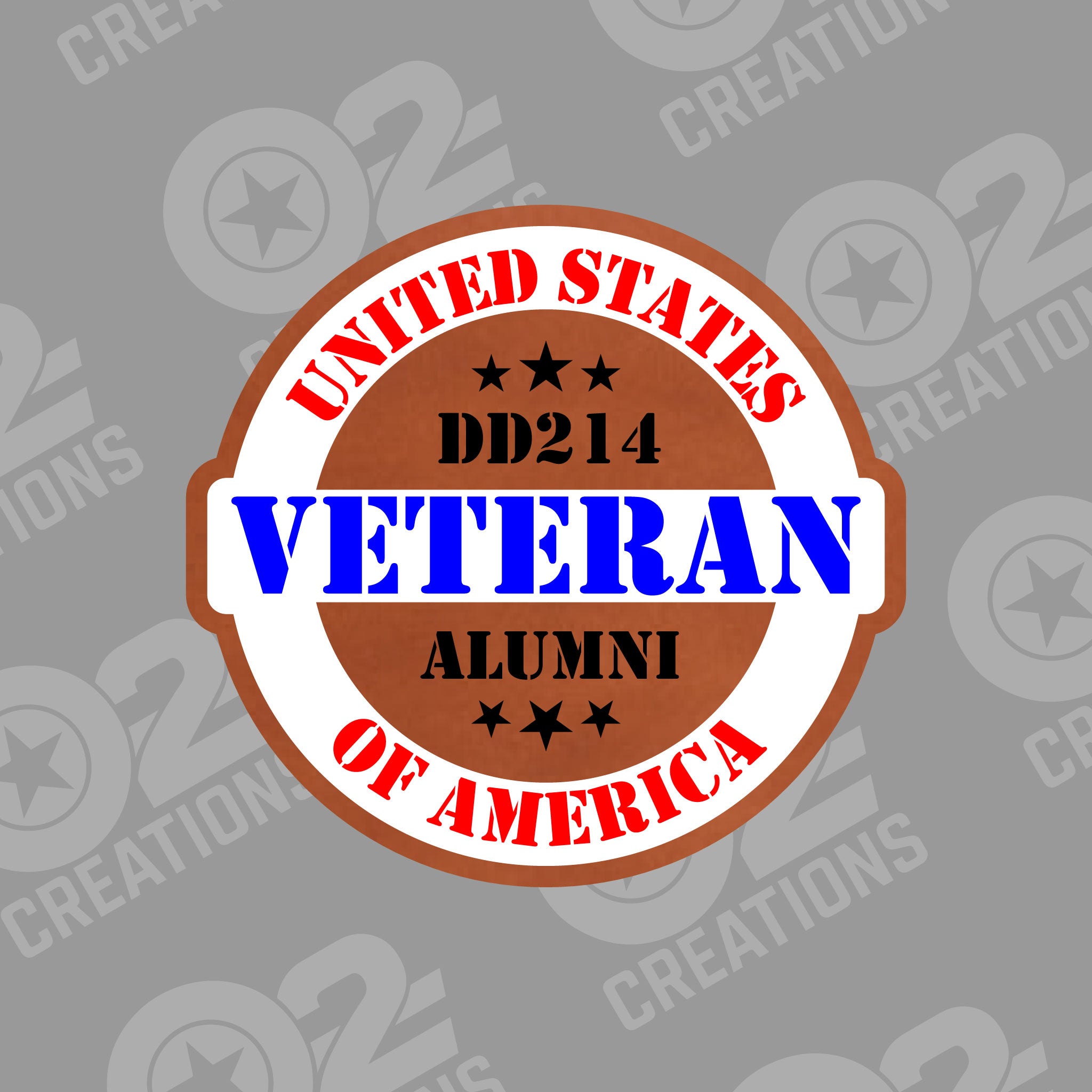DD-214 Veteran - Hat Patch
