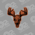 Deer Skull - Hat Patch