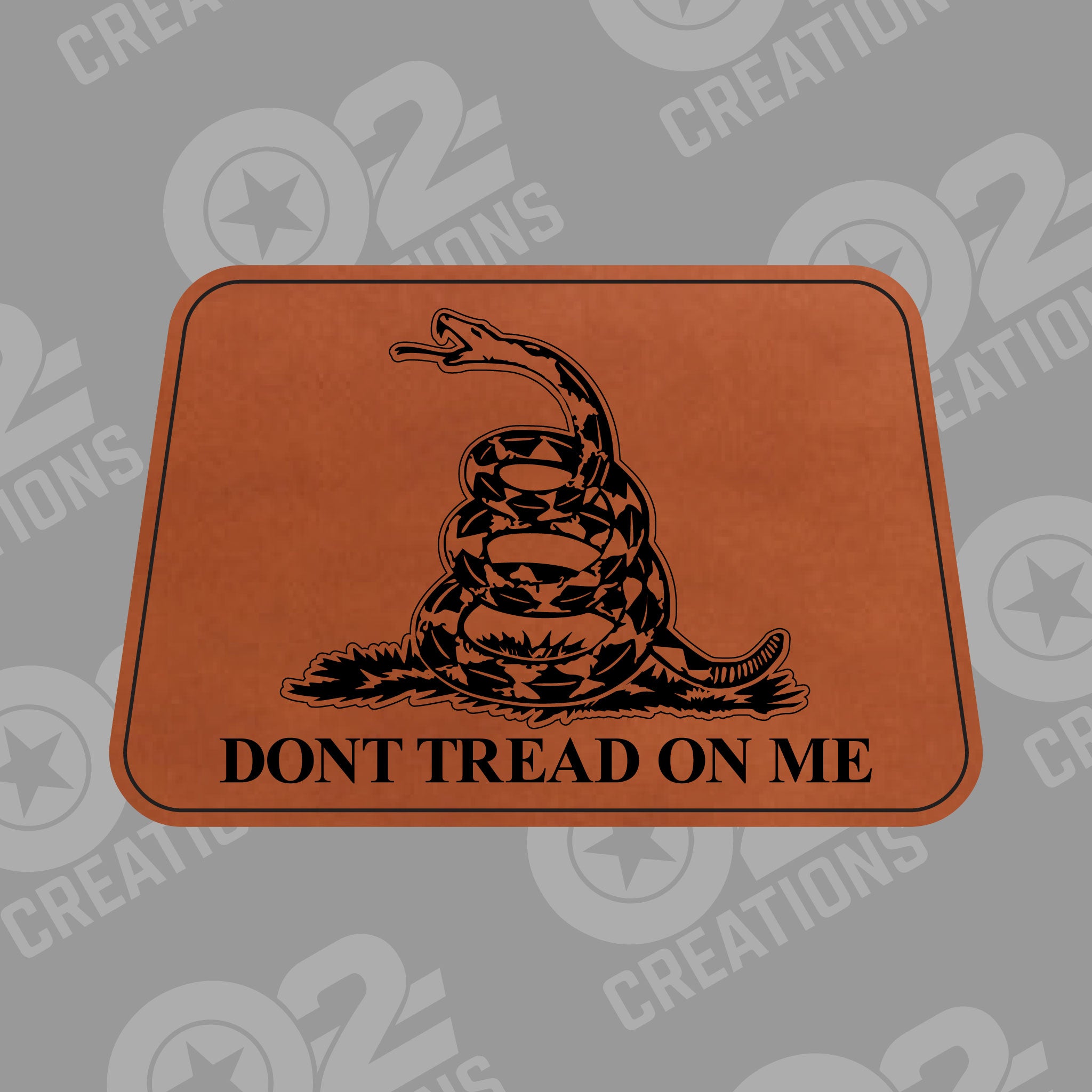 Gadsden Flag - Hat Patch