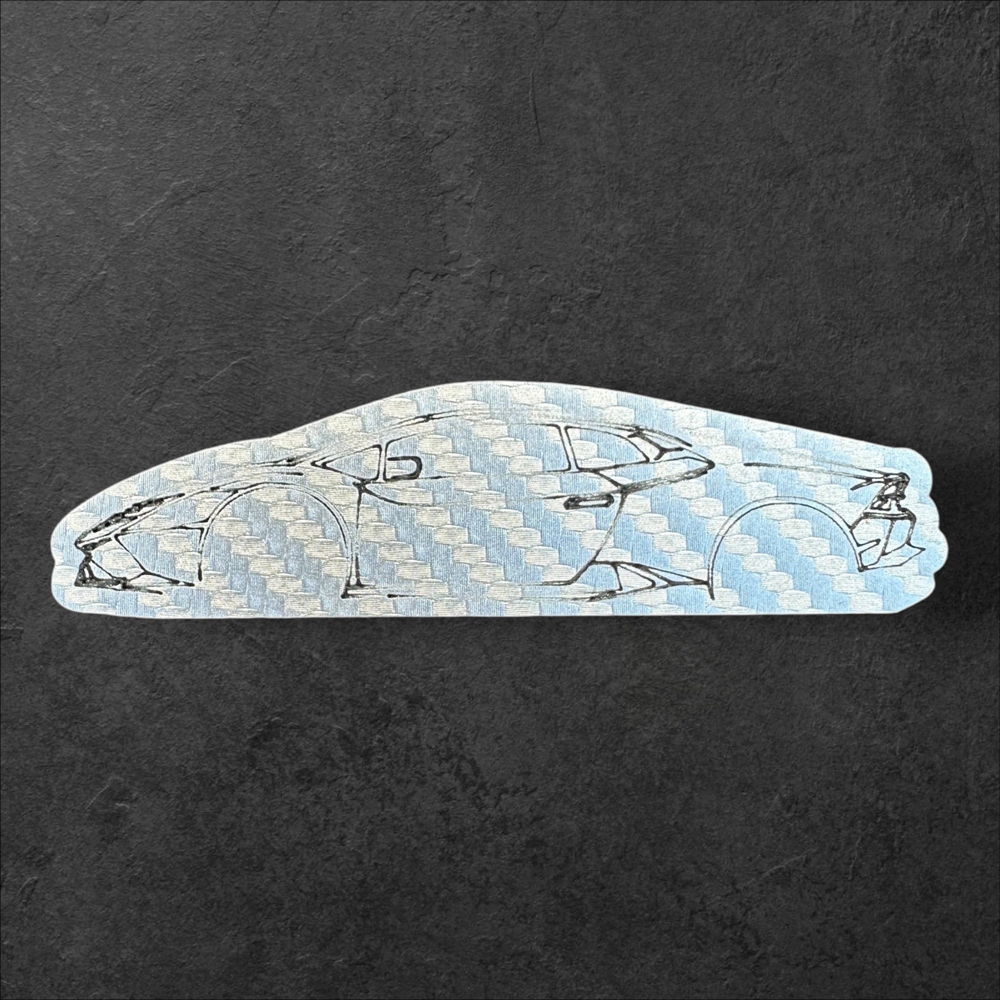 Automotive silhouette - Hat Patch