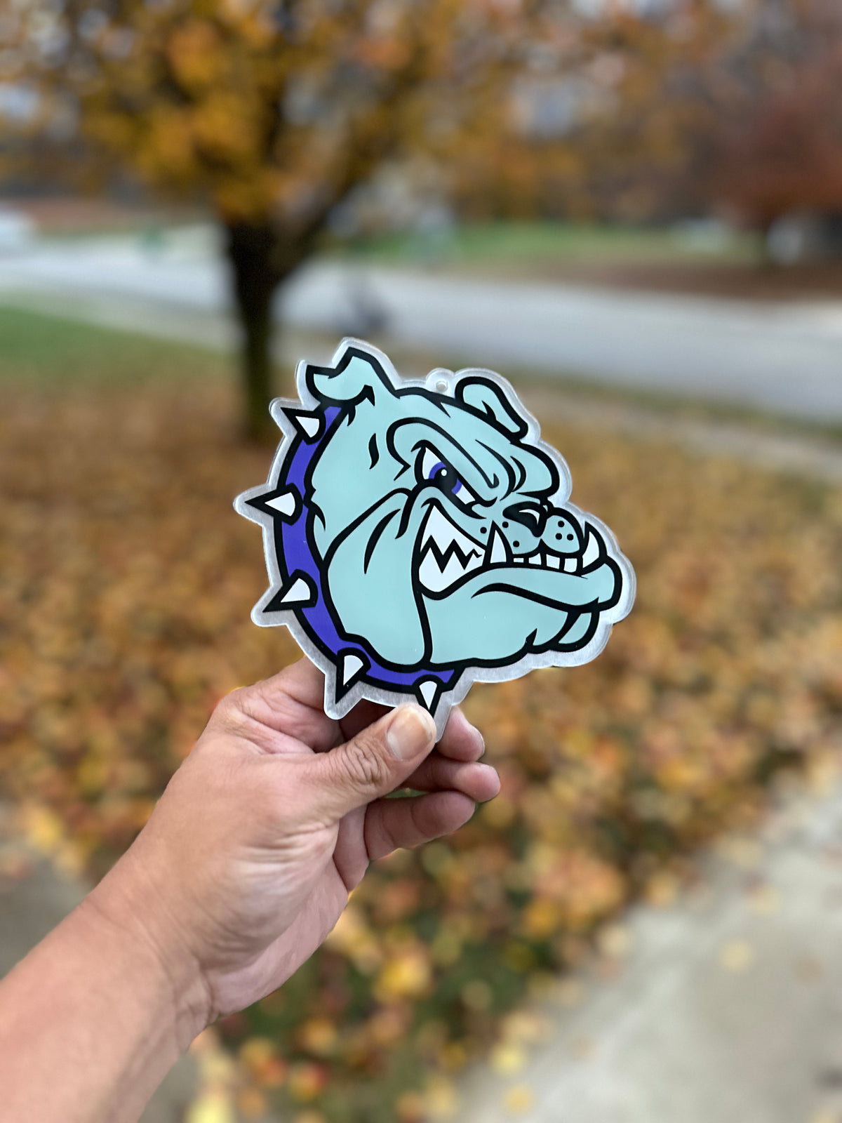 Oversized High School Mascot / Player Necklace