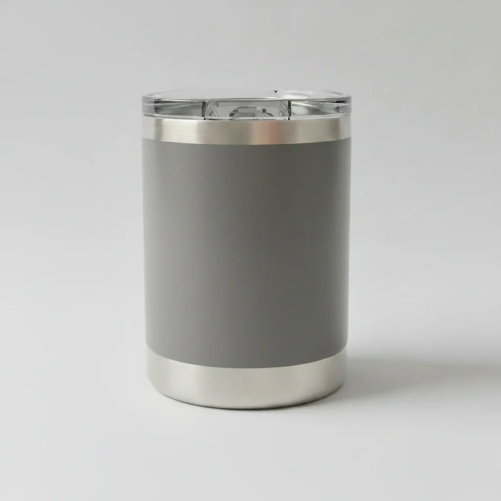 10oz Lowball Tumber - Grey