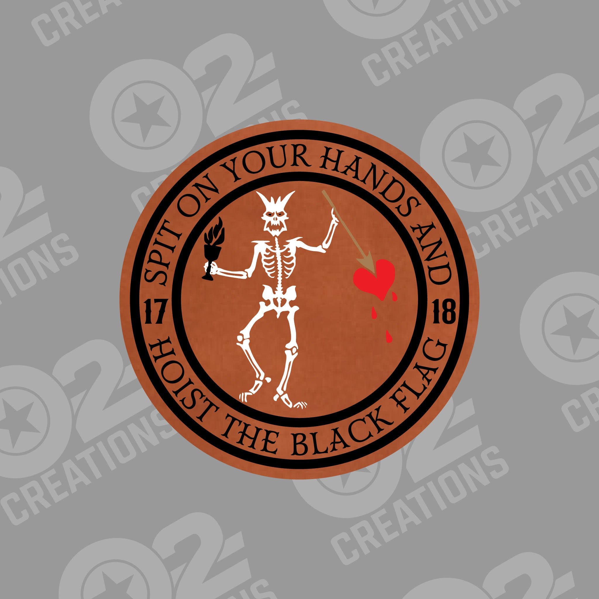 Hoist the Black Flag - Hat Patch