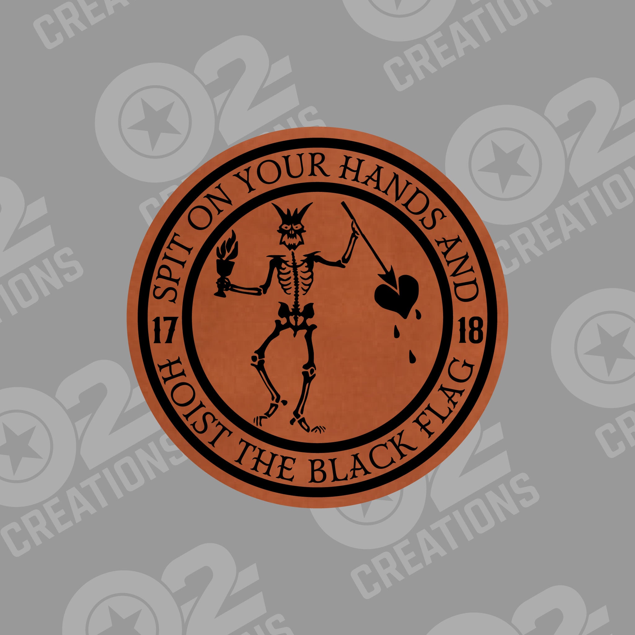 Hoist the Black Flag - Hat Patch