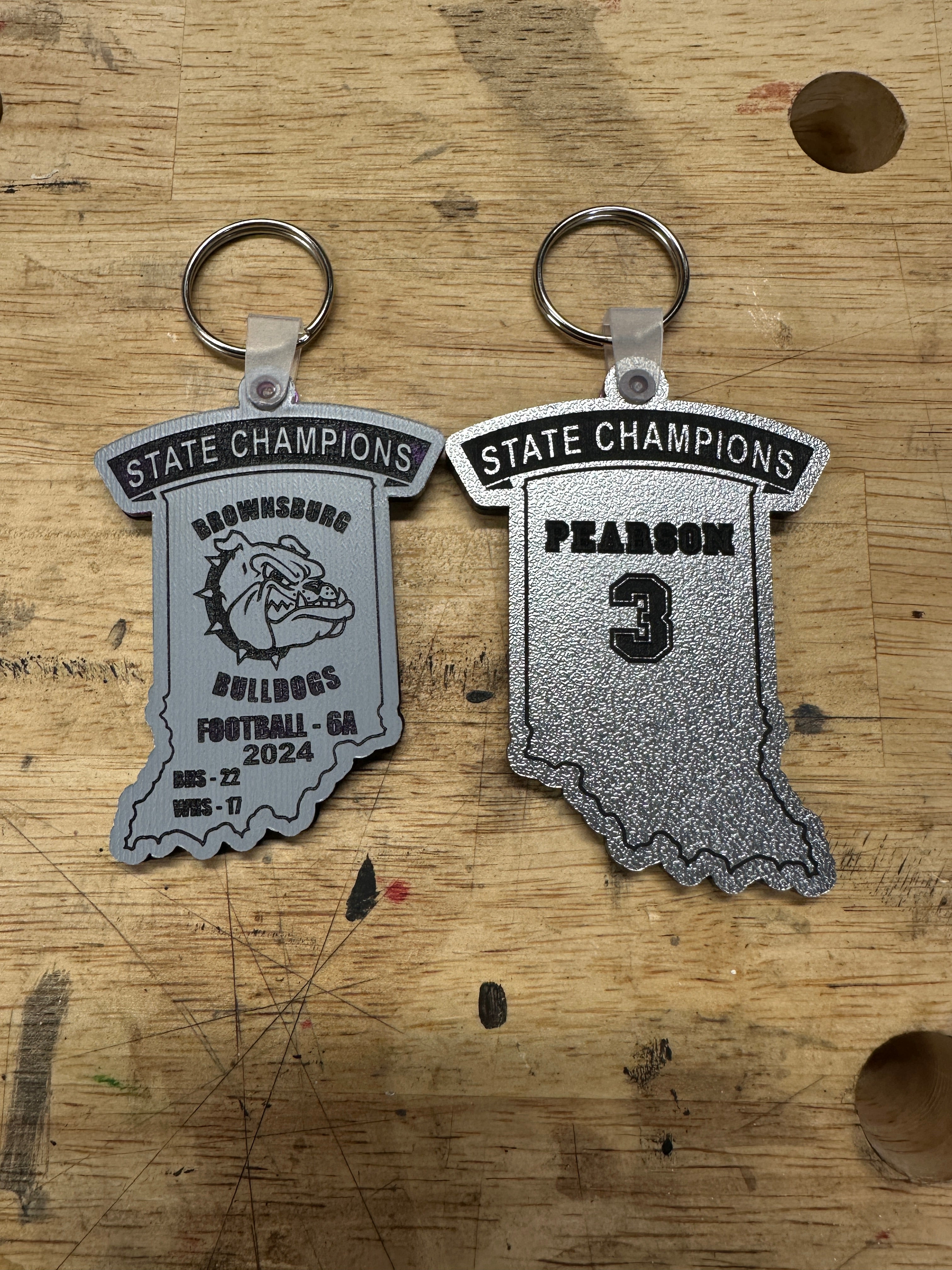 BHS State Champion Keychains