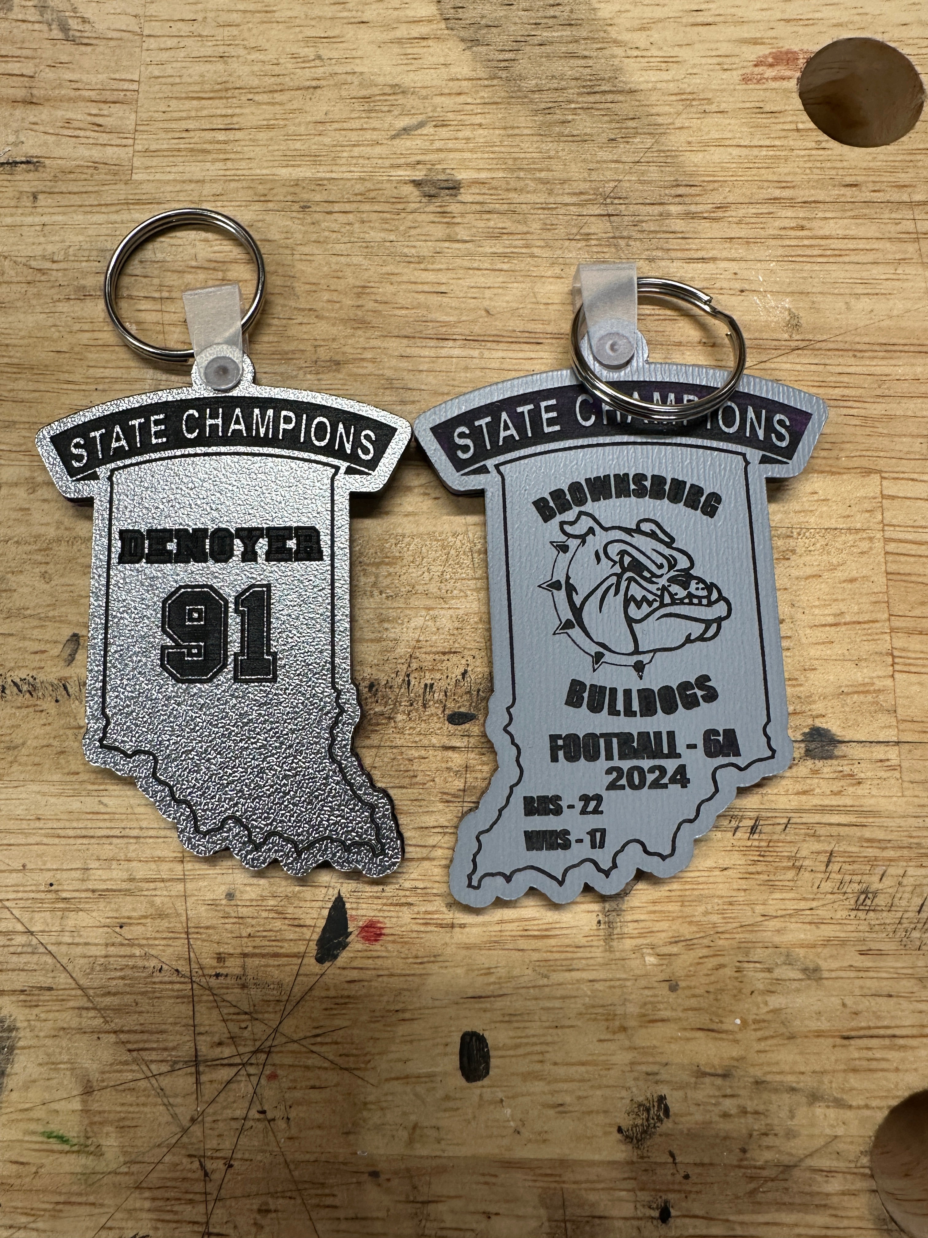 BHS State Champion Keychains