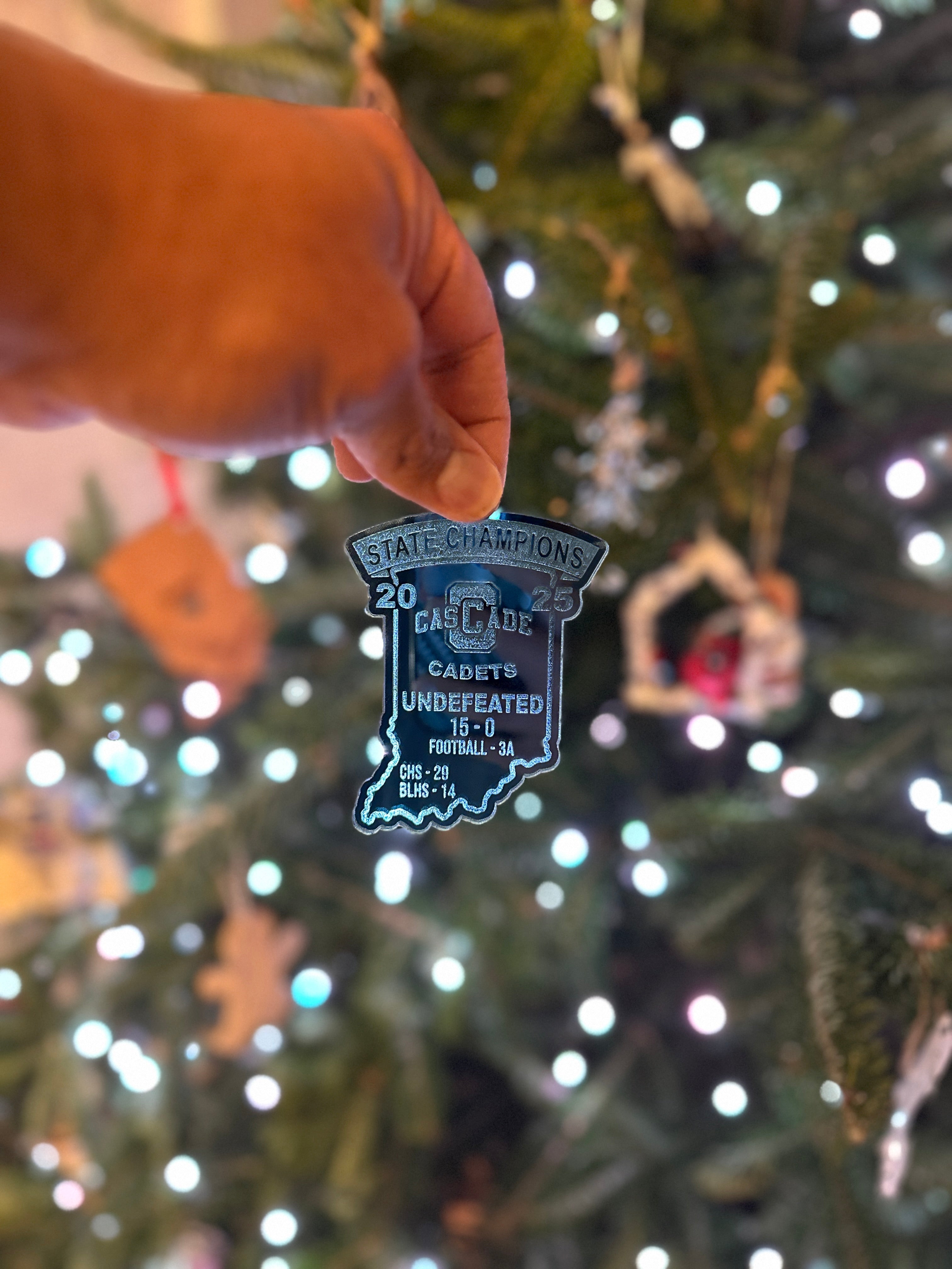 Andrean 59ERS STATE CHAMPS 2025 Ornament or Keychain