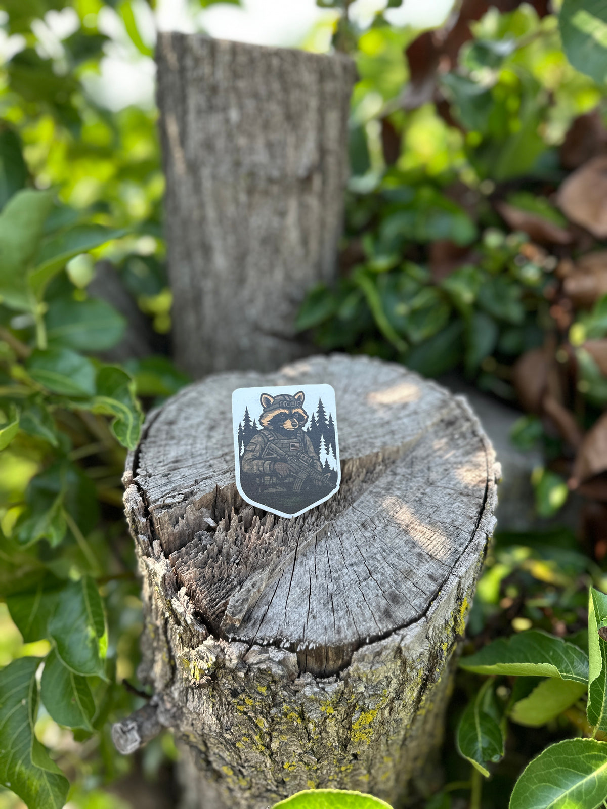 Tactical Trash Panda Sticker