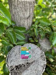 Task Abandoned for Snacks Sticker