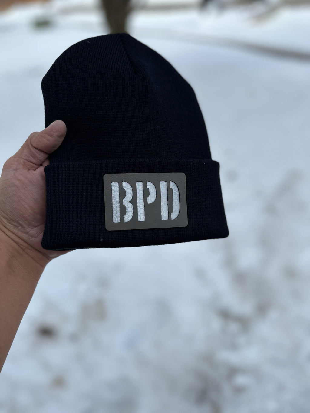 First Responder Reflective Police/Fire/EMS - Hat Patch