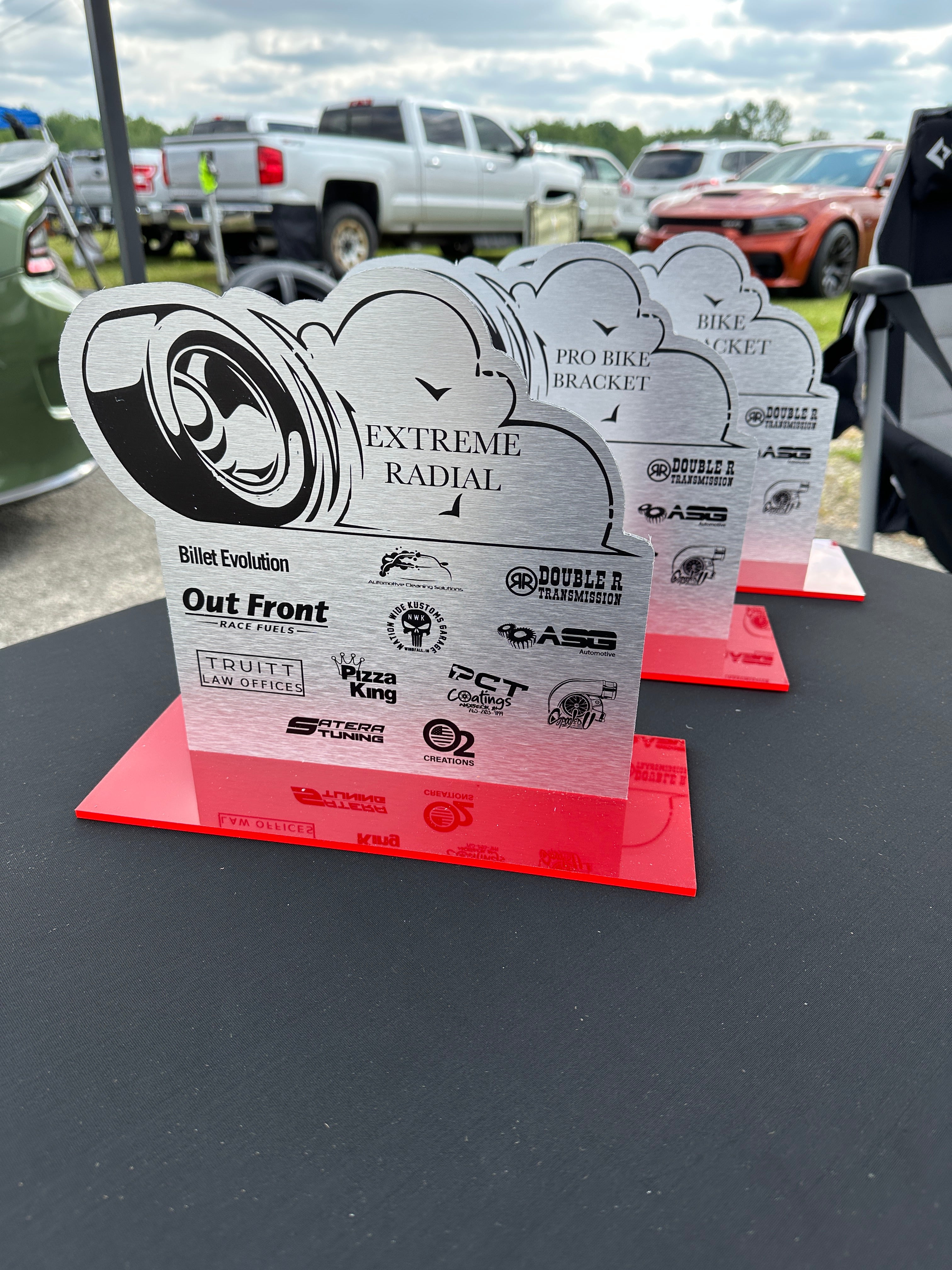 Personalized Wooden Trophy Plaque - Custom award for Corporate, Military, Special Recognition