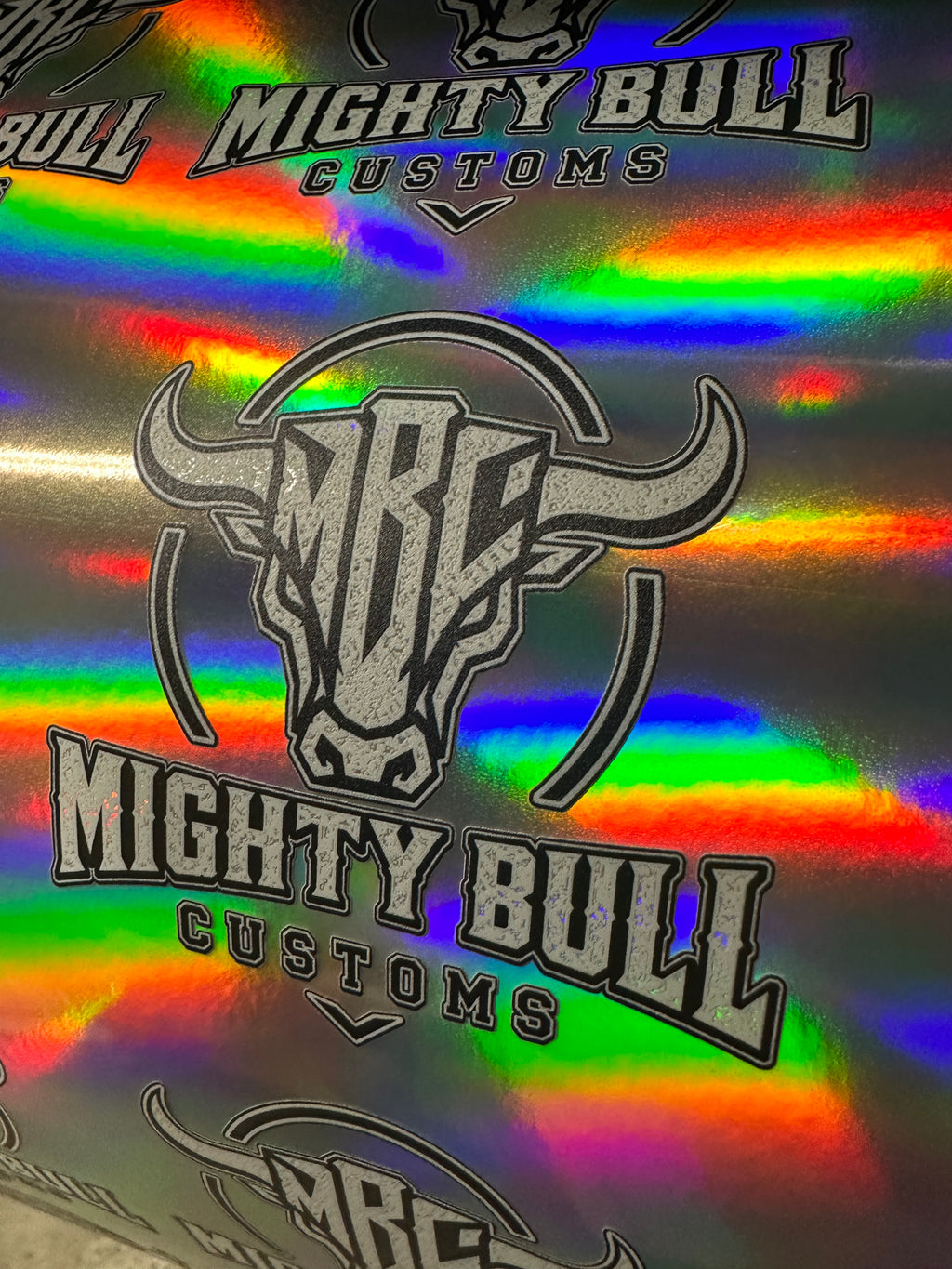 Custom Die-Cut Holographic Hang Tags &amp; Brim Tags