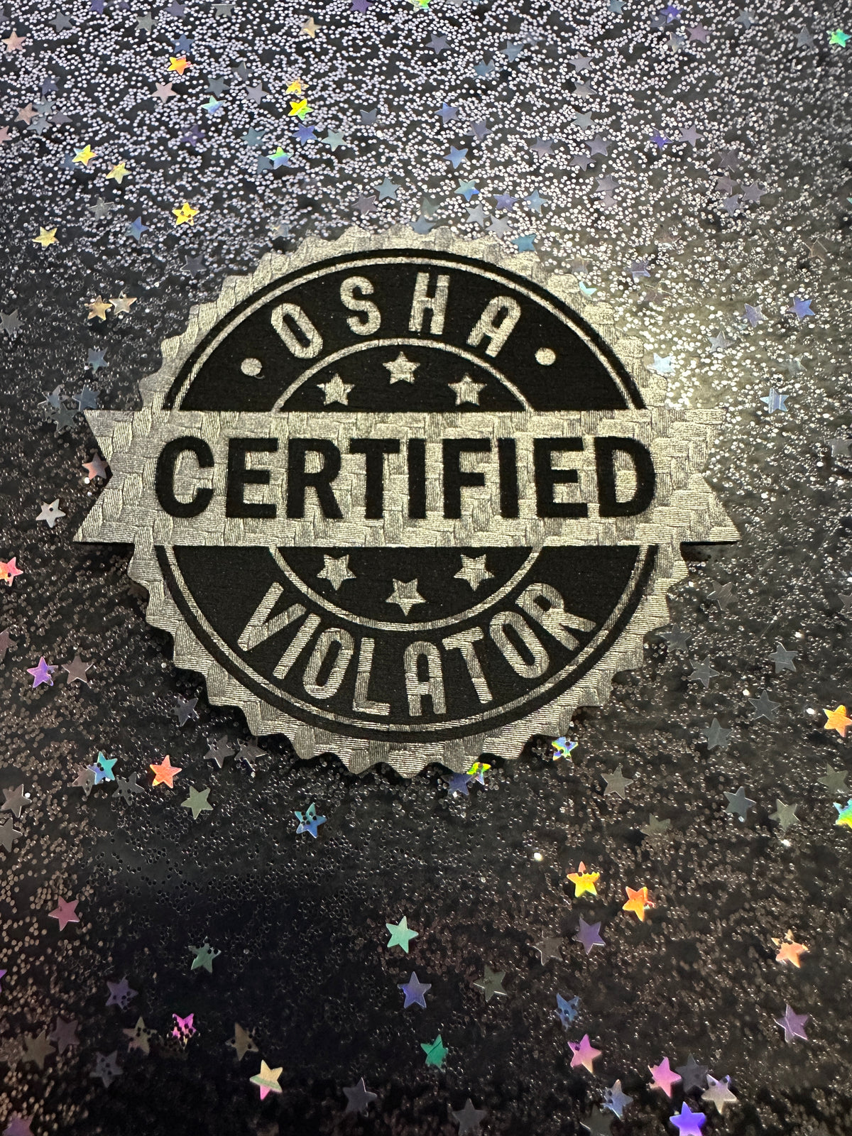 OSHA Certified Violator - Hat Patch