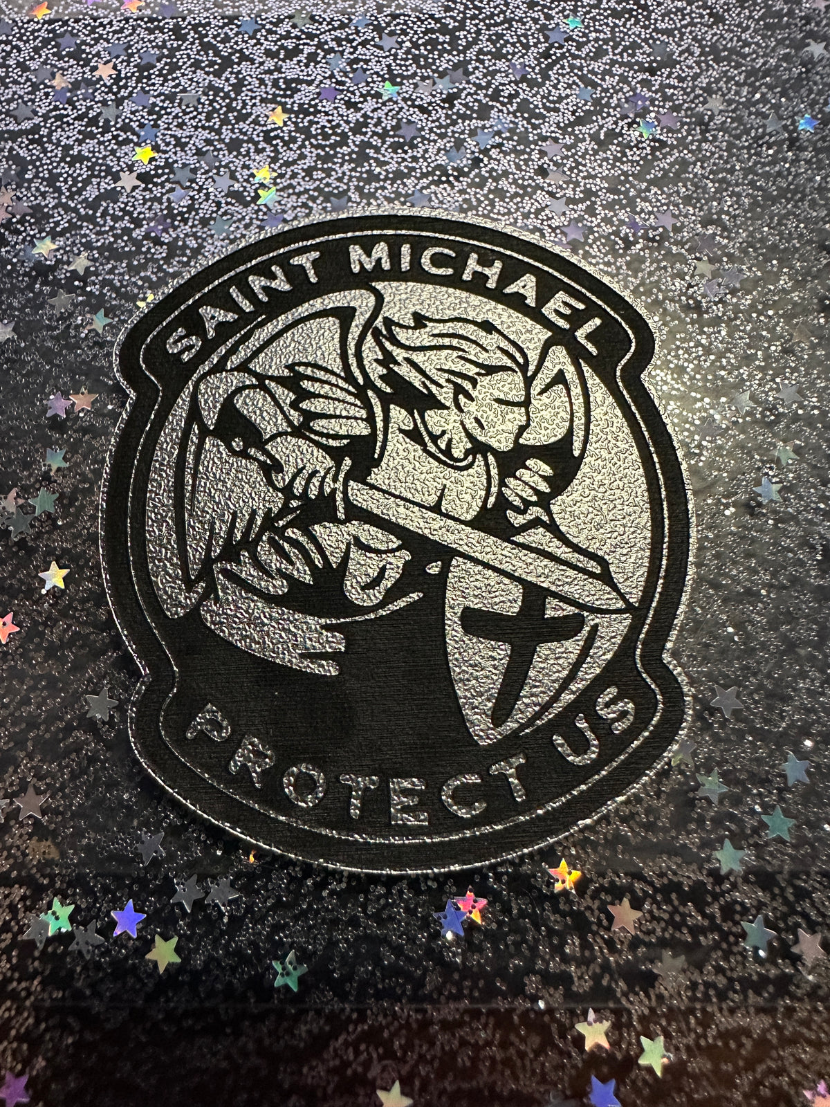 St. Michael Protect Us - Hat Patch