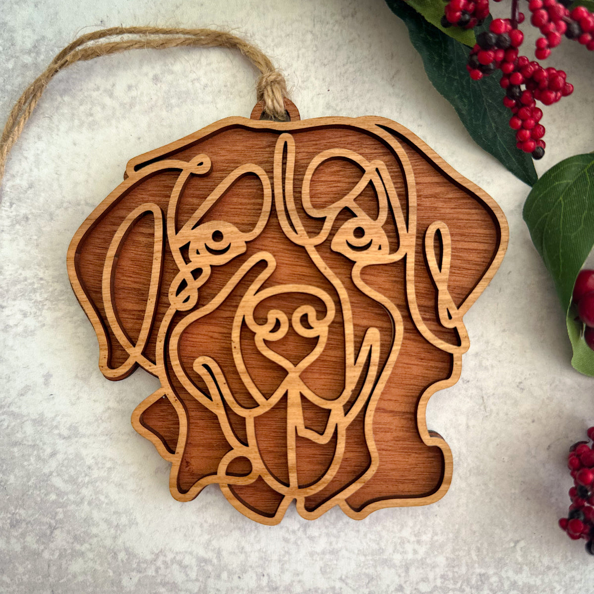 Dog Ornament - Bernese Mt Dog