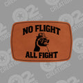 No Flight, All Fight - Hat Patch