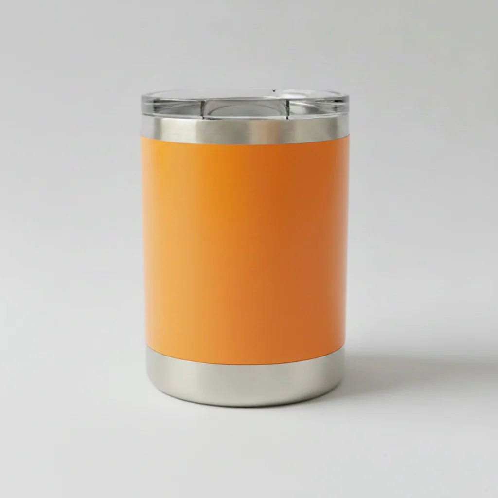 10oz Lowball Tumber - Orange