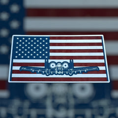 A-10 American Flag - Hat Patch