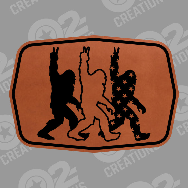 Sasquatch Peace Flag