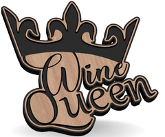 Wine Queen - Hat Patch