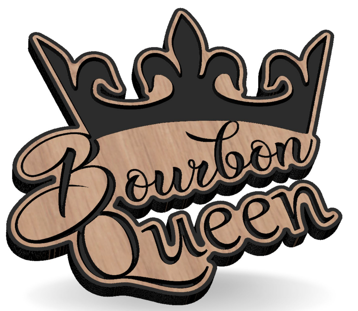 Bourbon Queen - Hat Patch