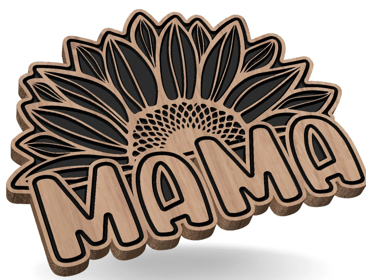 MAMA - Sunflower - Hat Patch