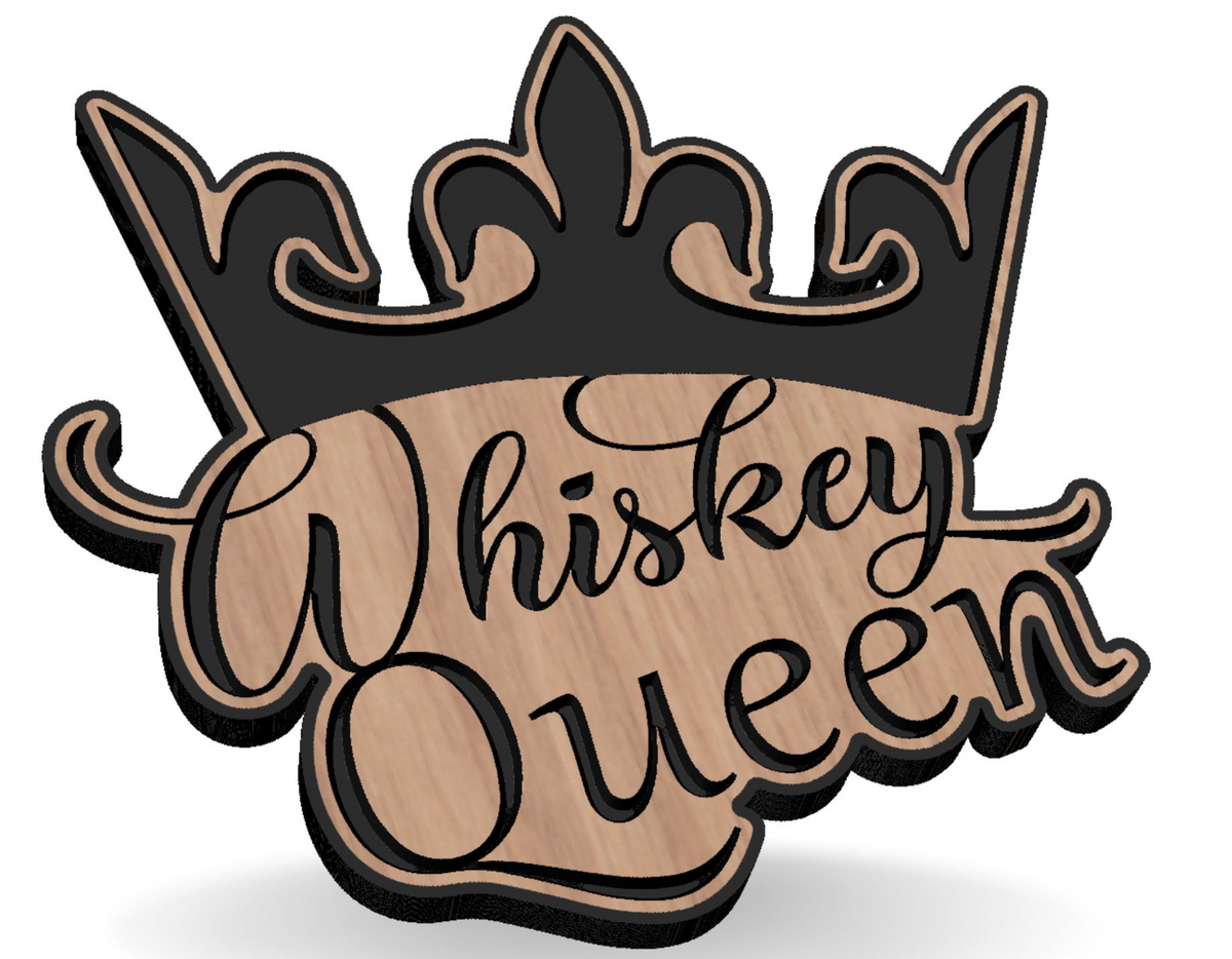 Whiskey Queen - Hat Patch