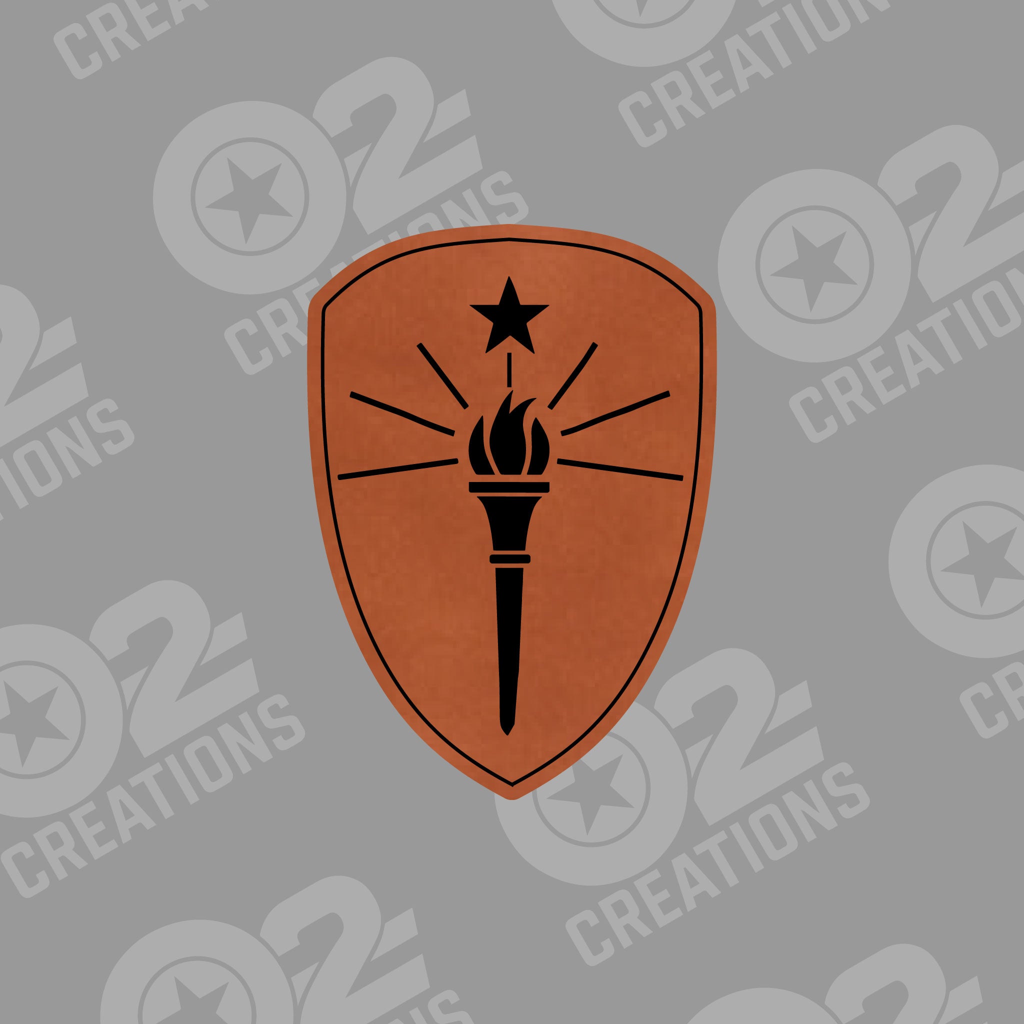 Indiana State Flag Shield - Hat Patch