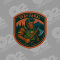 Stay Feral Tactical Sasquatch - Hat Patch