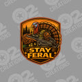 Stay Feral Tactical Turkey - Hat Patch