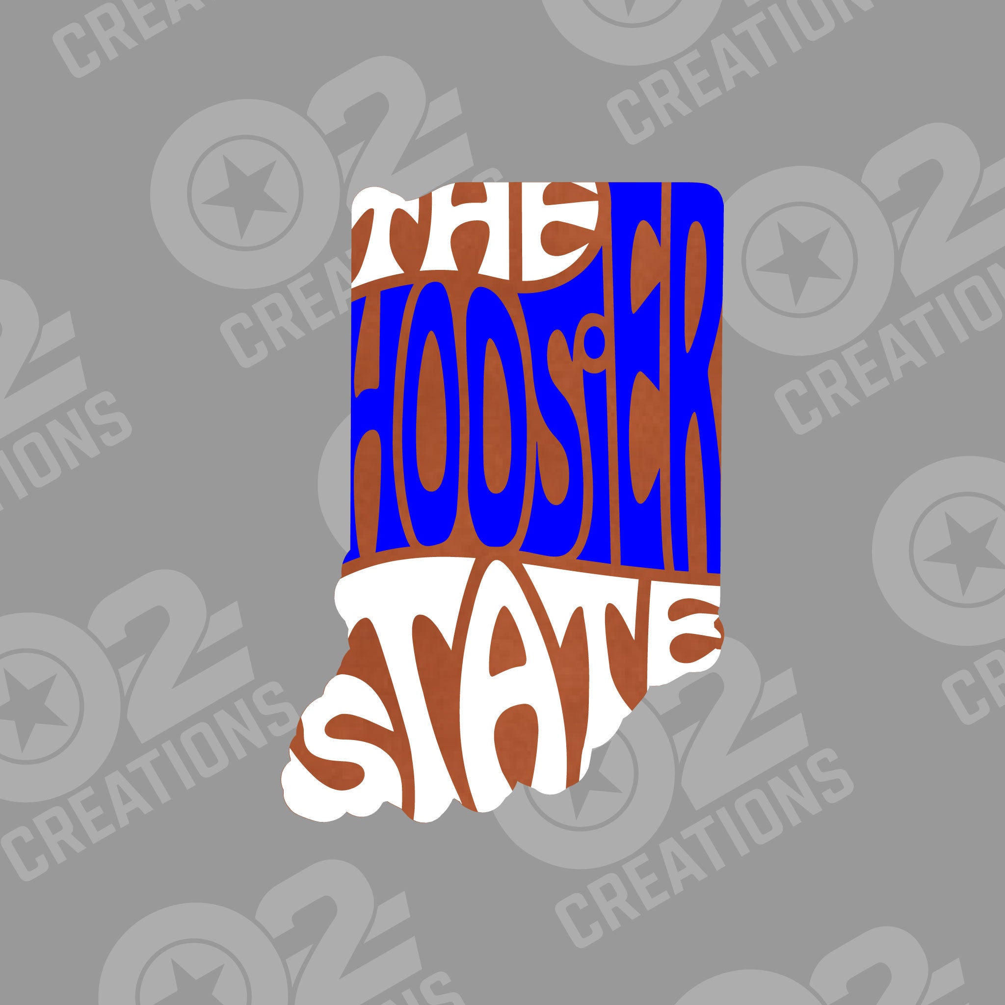 The Hoosier State - Hat Patch