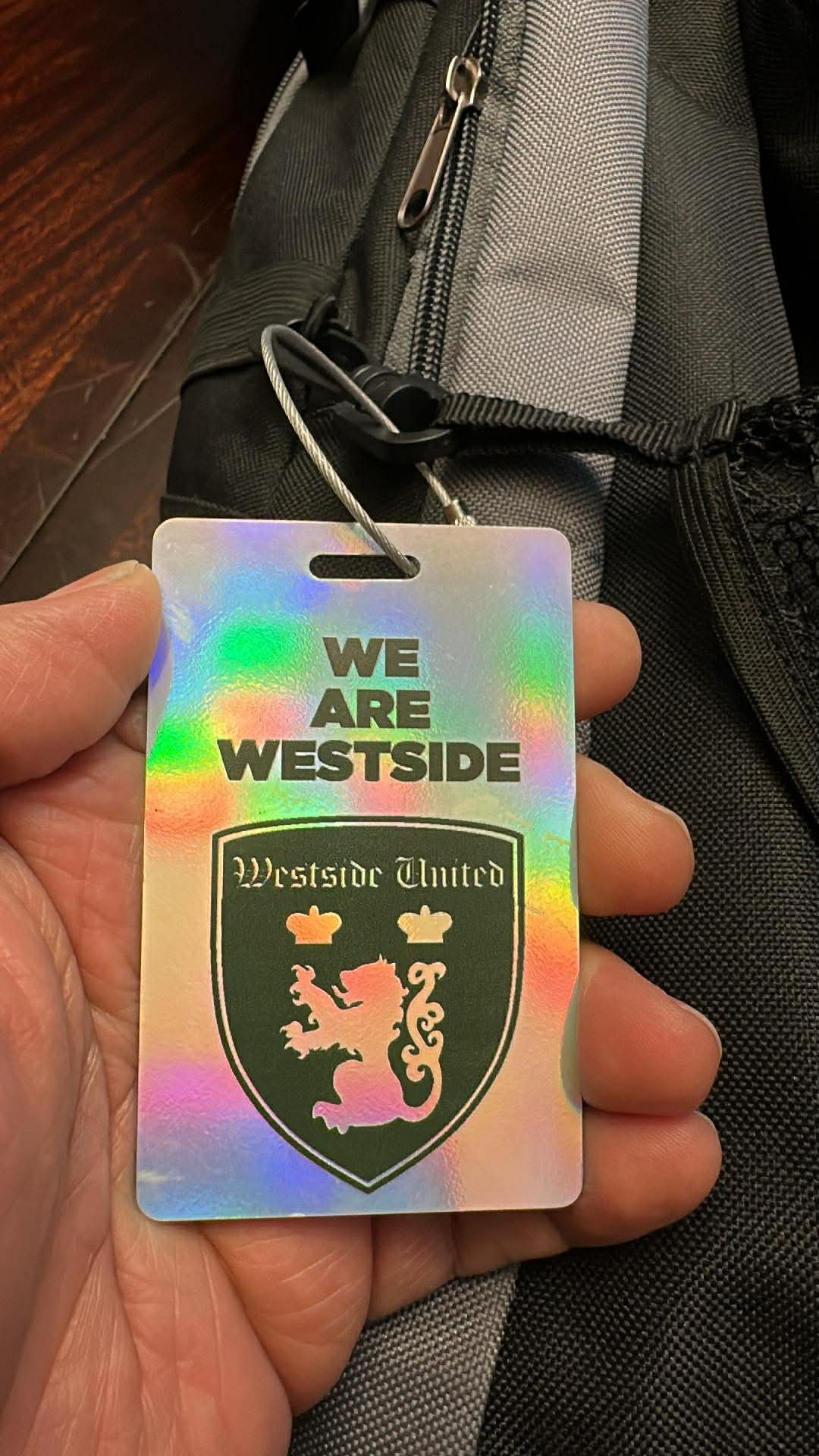 Personalized Bag/Luggage Tag: Custom Bag ID for Athlete Travel Bags & Gear