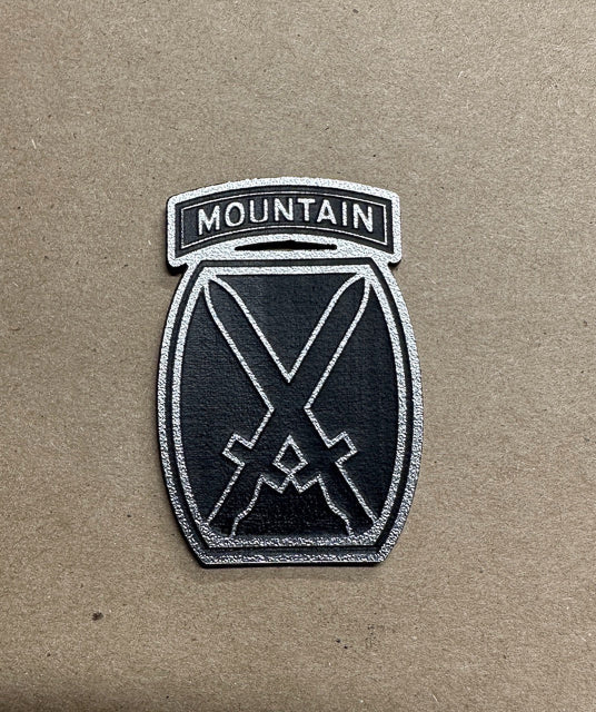10th Mountain patch Military - Hat Patch